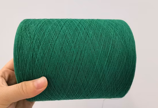 Ne 20s 24s OE recyceltes Baumwoll-Polyestergarn für Rundstricken