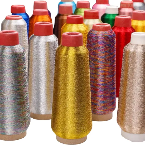 150d/1 Metallic-Stickgarn in kleiner Tube