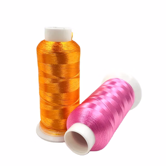 Fabrikversorgung 120d/2 100 % Rayon-Stickgarn 5000 m Großhandel